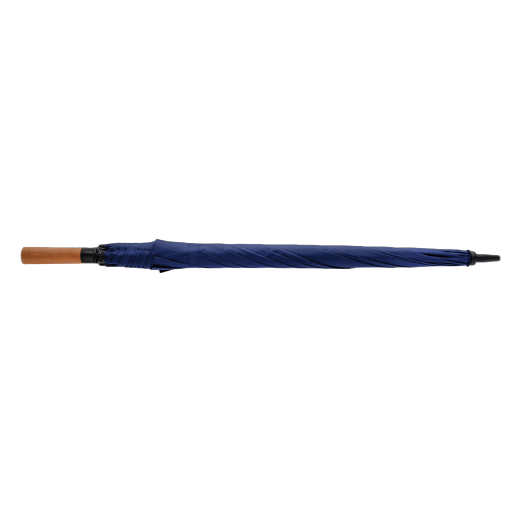 Tony AWARE™ RPET 30 inch acacia auto open umbrella