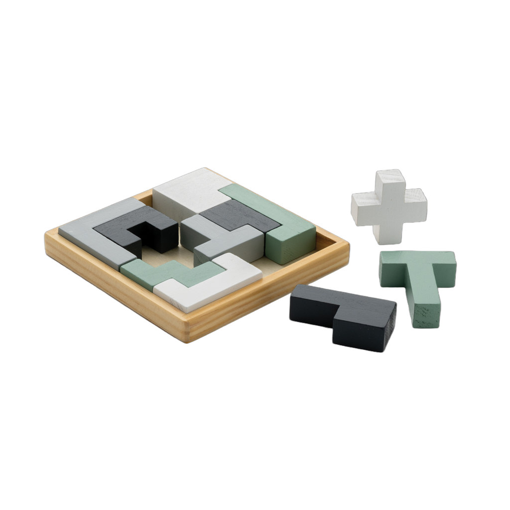 Cree wooden puzzle