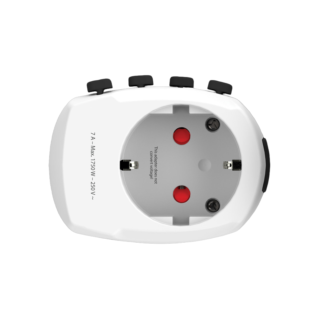 SKROSS Pro 3-Pole World Travel Adapter