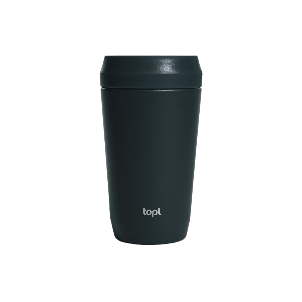 Topl Recycled Steel To Go Tumbler Patented 360 Lid 354ml