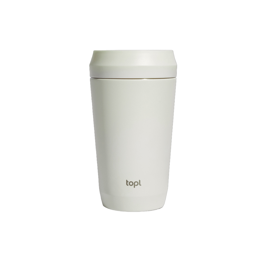 Topl Recycled Steel To Go Tumbler Patented 360 Lid 354ml
