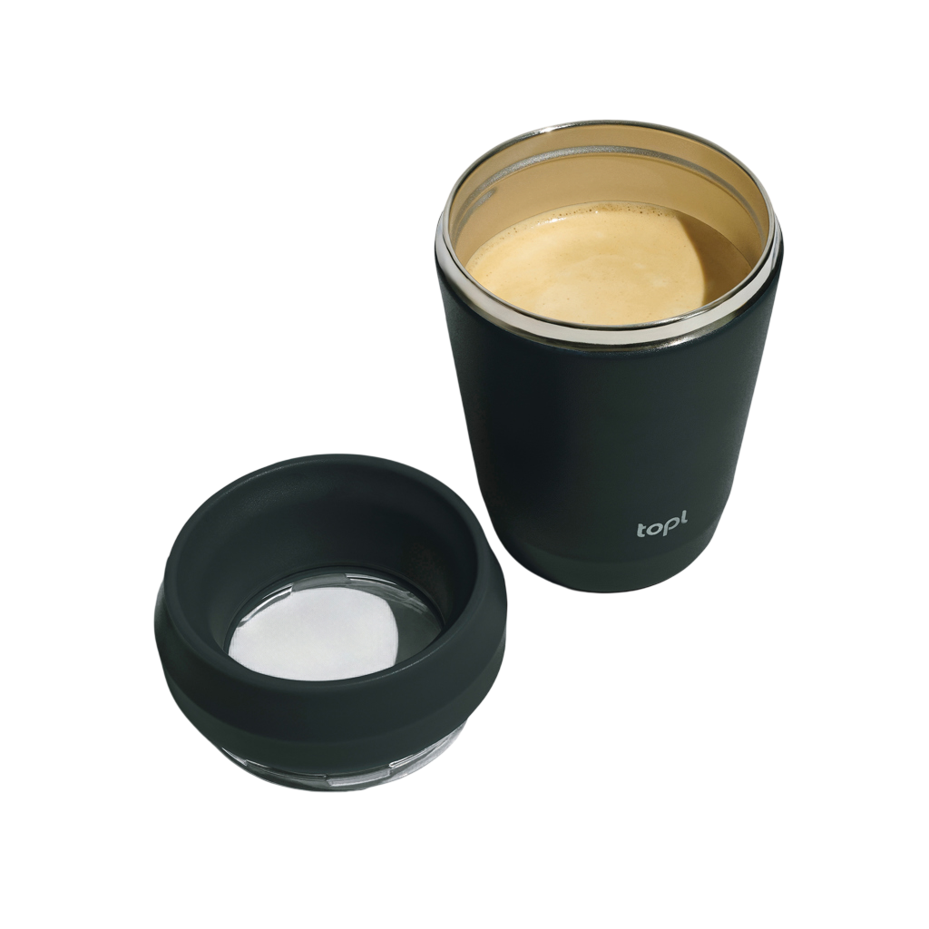 Topl Recycled Steel To Go Tumbler Patented 360 Lid 235ml