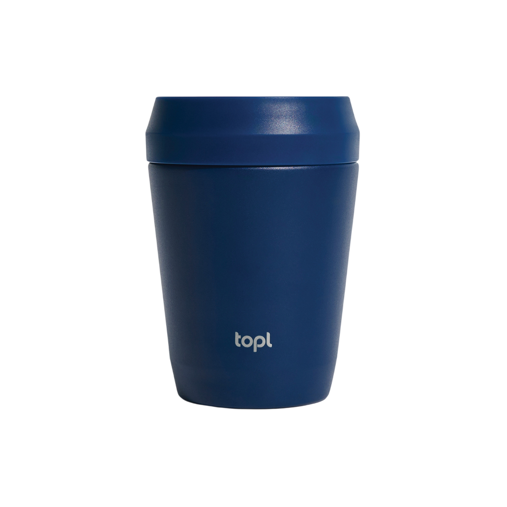 Topl Recycled Steel To Go Tumbler Patented 360 Lid 235ml