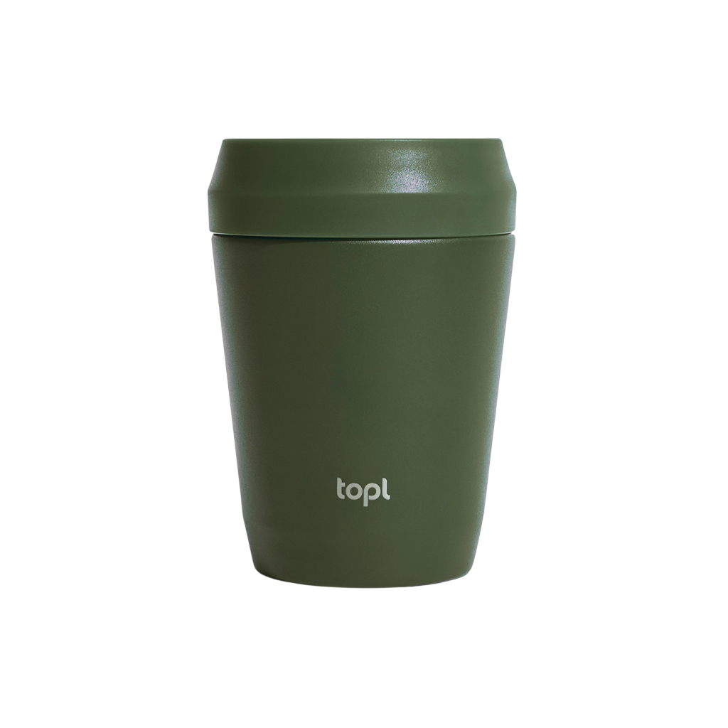 Topl Recycled Steel To Go Tumbler Patented 360 Lid 235ml