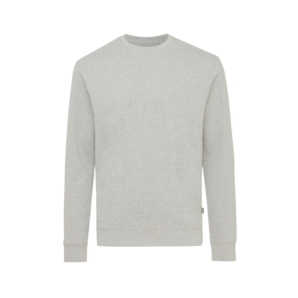 IQONIQ Denali recycled cotton crew neck undyed