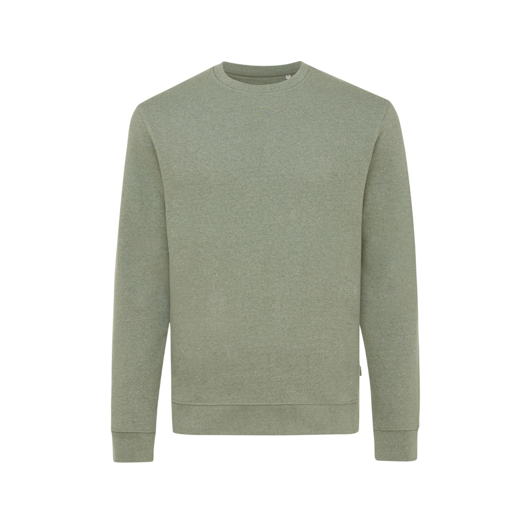IQONIQ Denali recycled cotton crew neck undyed