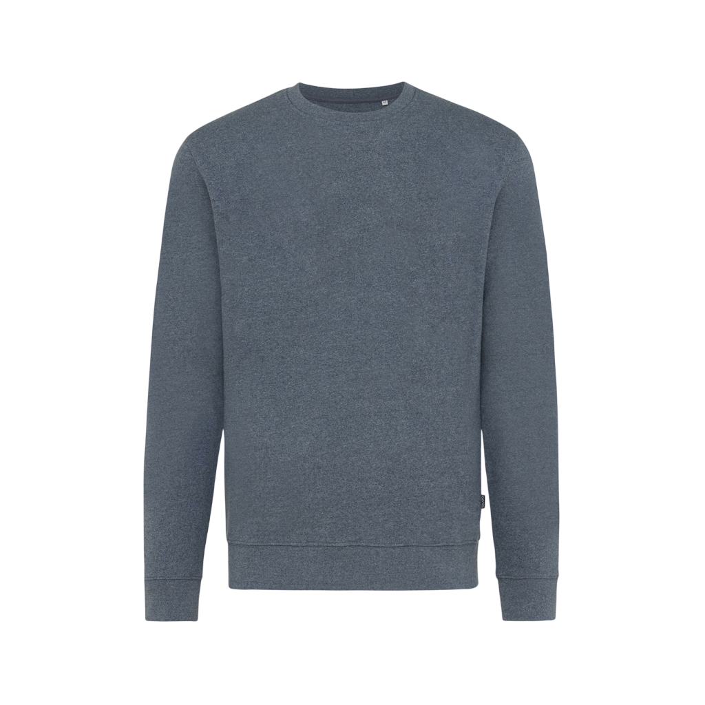 IQONIQ Denali recycled cotton crew neck undyed