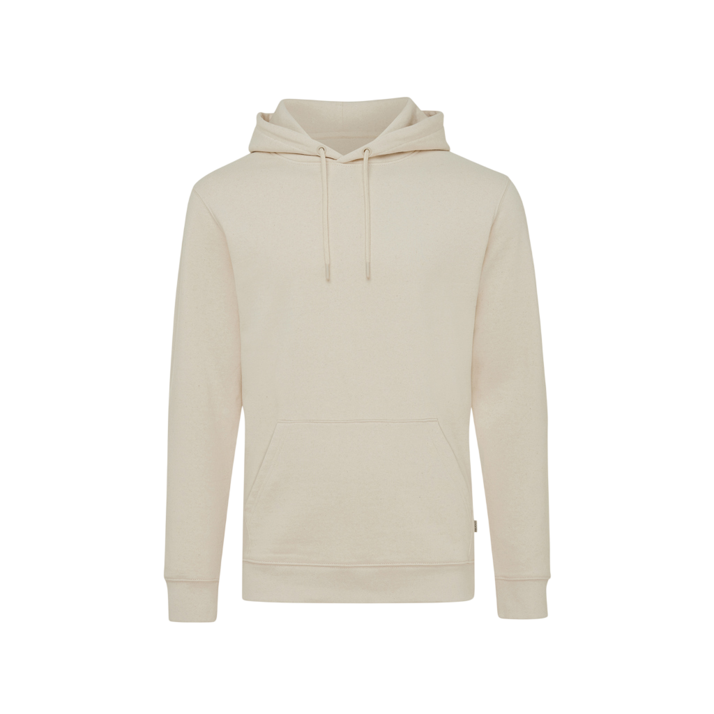 IQONIQ Torres recycled cotton hoodie undyed