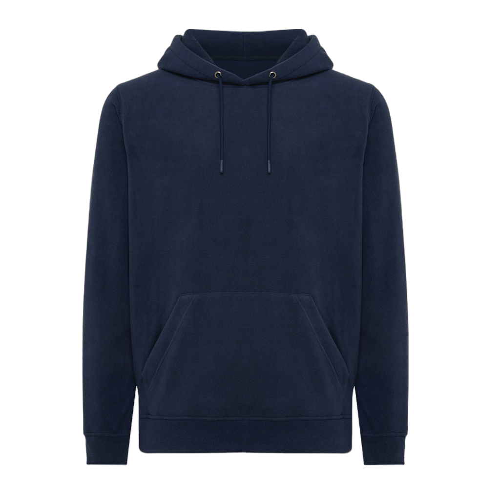 IQONIQ Trivor recycled polyester microfleece hoodie