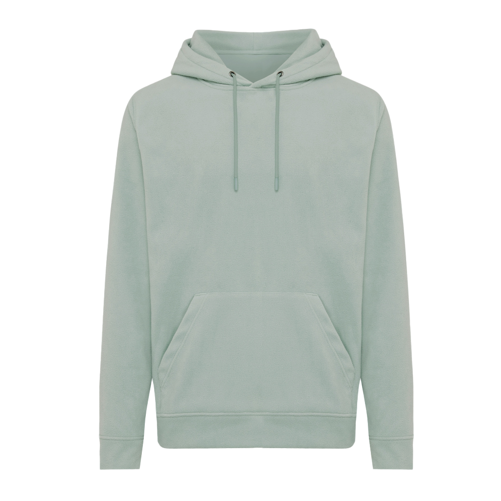 IQONIQ Trivor recycled polyester microfleece hoodie