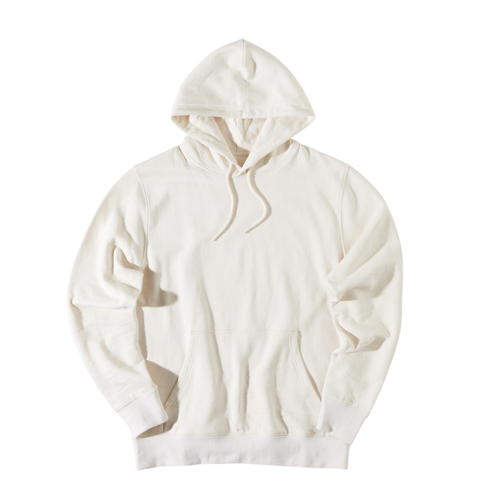 IQONIQ Rila lightweight recycled cotton hoodie