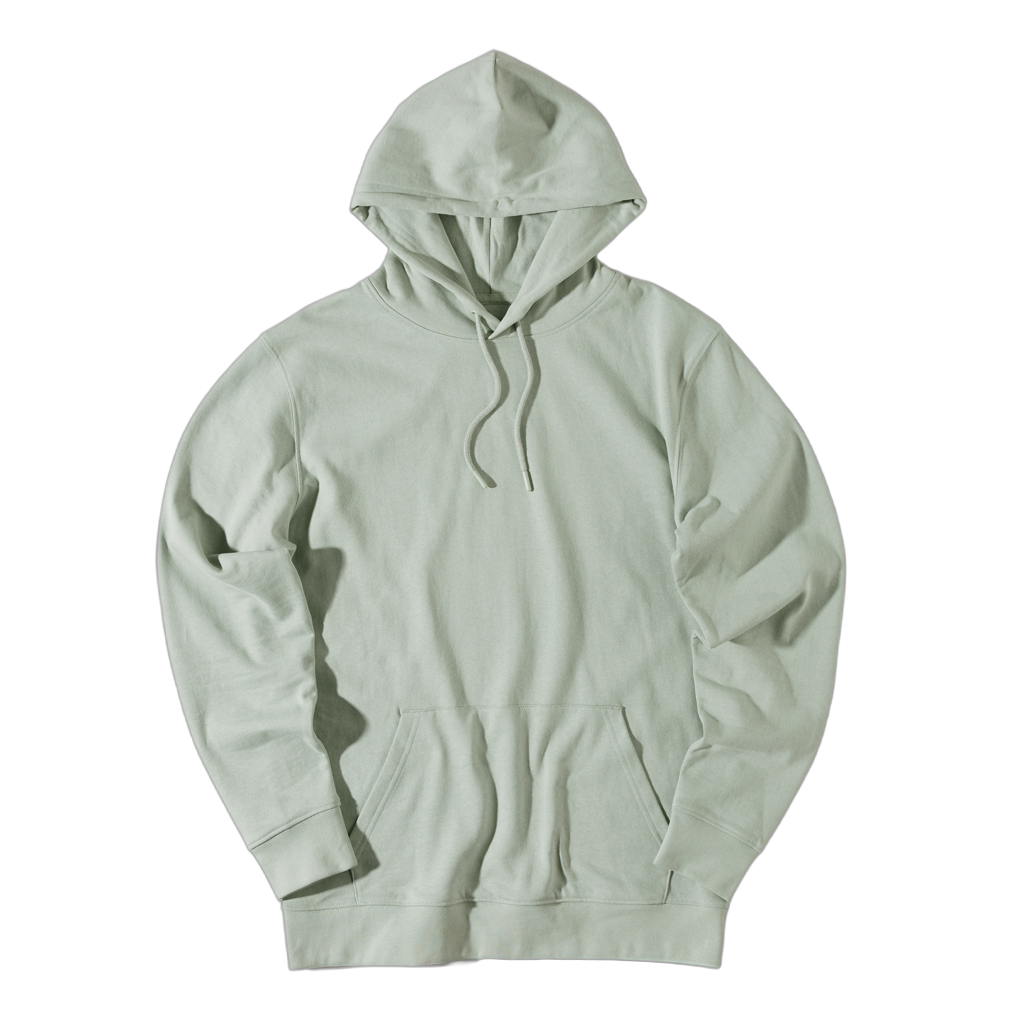 IQONIQ Rila lightweight recycled cotton hoodie