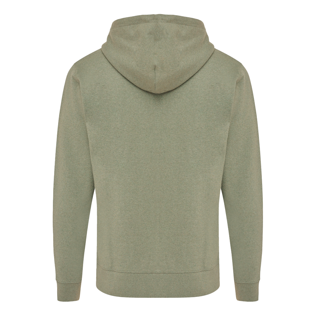 IQONIQ Abisko recycled cotton zip through hoodie