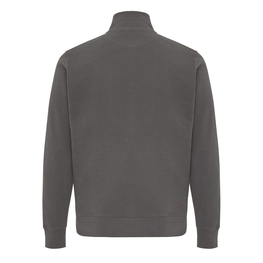 IQONIQ Elgon recycled cotton quarter zip sweater