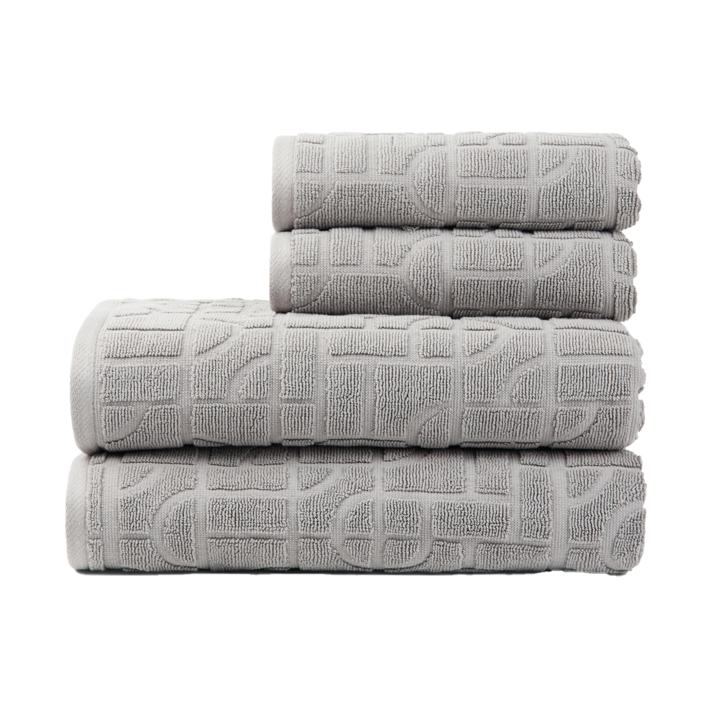 VINGA Verso OCS organic cotton towel, 4 pcs set