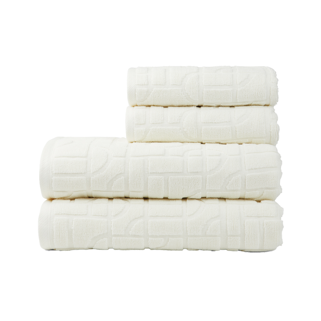 VINGA Verso OCS organic cotton towel, 4 pcs set