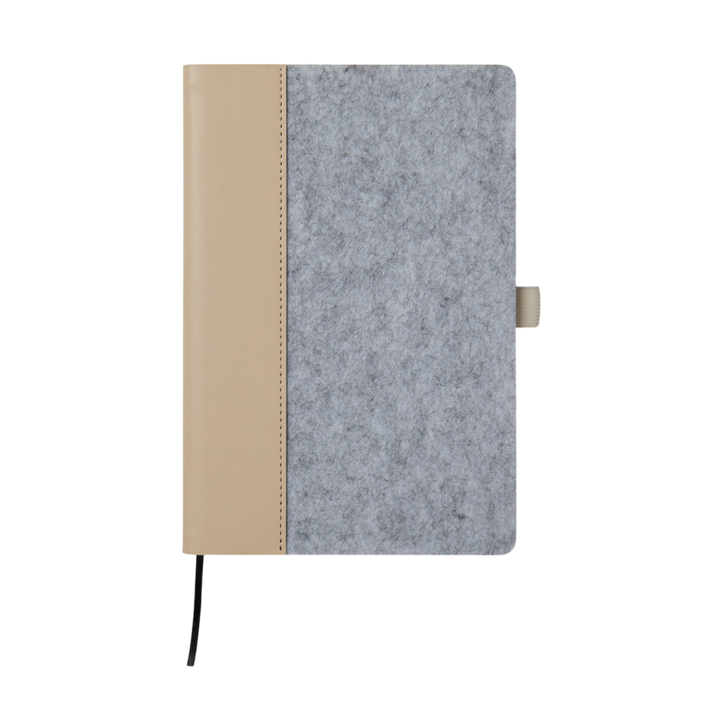 VINGA Albon GRS recycled felt notebook
