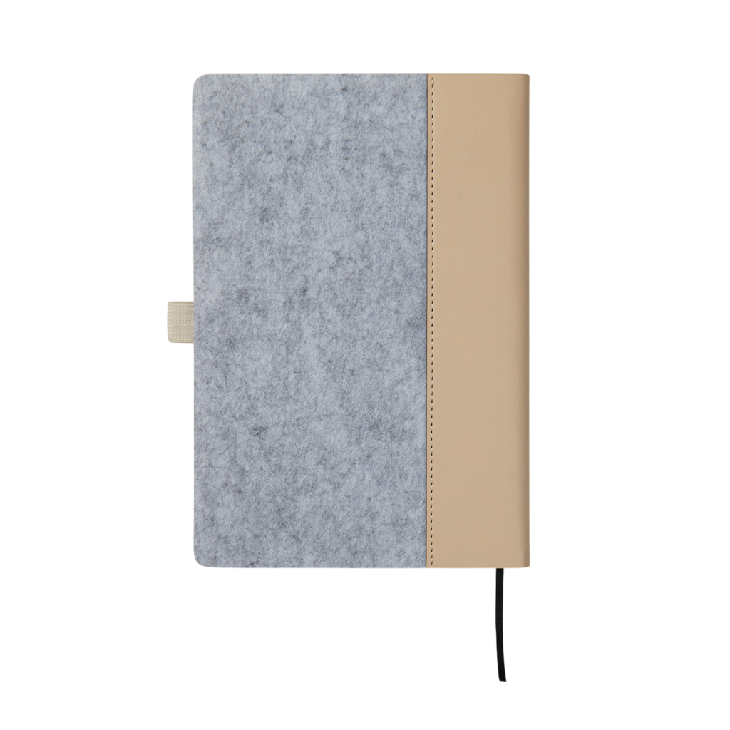 VINGA Albon GRS recycled felt notebook