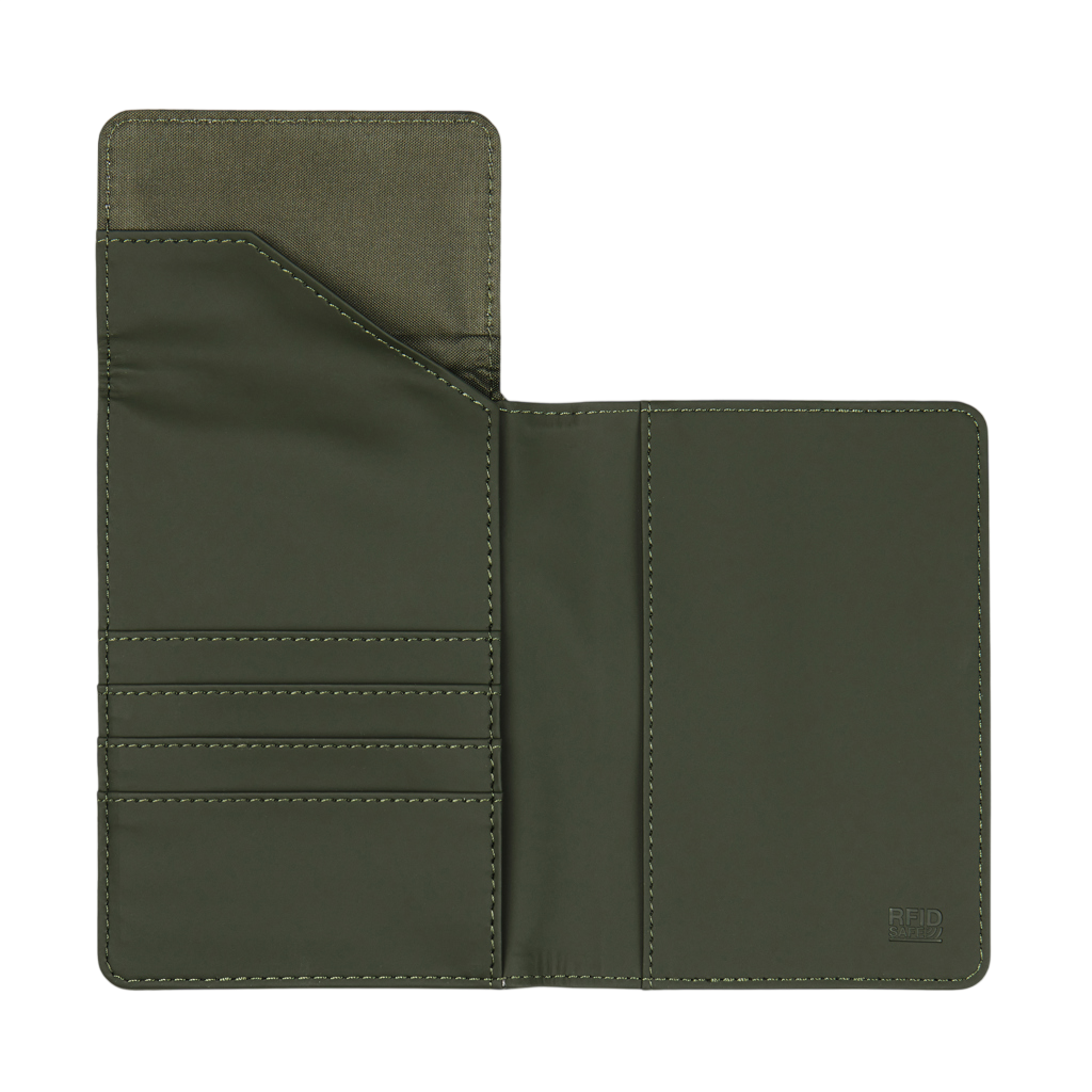 VINGA Baltimore RCS recycled polyester RFID passport cover